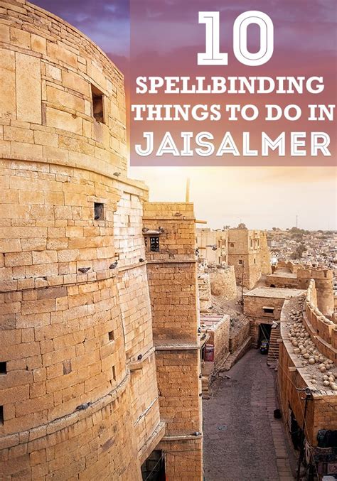 7 Awesome Things To Do In Jaisalmer: The Golden City.